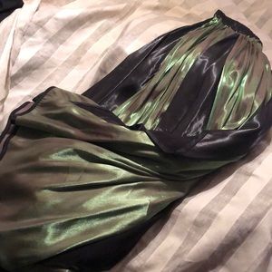 Moresca skirt Faery line shimmer, and green size L